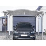 Home deluxe carport falo >couleur: blanc
