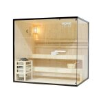Home deluxe sauna int�rieure shadow xl >taille: 200 x 150 x 190 cm - nombre de personnes: 5