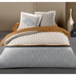 Home linge passion parure de couette louxor - 1 housse de couette 240 x 260 cm + 2 taies 65 x 65 cm - ...