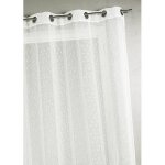 Voilage - home maison - hm6923303 - polyester - ivoire - 140 x 240 cm