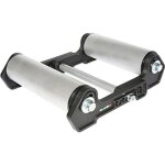Home trainer - roto - mini 2 rouleaux - noir - pour roue arrière - vélo loisir Home trainer - roto - mini 2 rouleaux - noir - pour roue arrière - vélo loisir