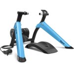 Home trainer pour v�lo - tacx boost - garmin - r�sistance magn�tique - noir et bleu