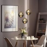 Homefire suspension 3 flammes - verre gris table � manger lampe � suspension - hauteur r�glable - 30 ...