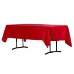 Nappe - homerokk - rectangulaire 140x240cm - 100% polyester - trait�e anti taches - lavable 30�c