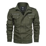 Hommes bomber moto veste hiver long manteau