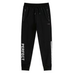 Hommes coton minces pantalons de jogging printemps automne grande taille m�le l�che �lastique droit pantalon ...