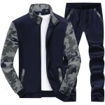 Homme ensemble jogging automne hiver camouflage imprimé sweat - shirt top et pantalons costume survêtement ... Homme ensemble jogging automne hiver camouflage imprimé sweat - shirt top et pantalons costume survêtement ...
