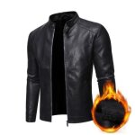 Hommes faux cuir veste moto 5xl hommes vestes lh0922edmenjakt02