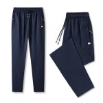 Hommes pantalon droit de poche zippée en coton de sport décontracté de couleur unie dautomne pour running ... Hommes pantalon droit de poche zippée en coton de sport décontracté de couleur unie dautomne pour running ...