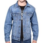Homme veste mode denim veste jean bleu clair manches longues manteau pour hommes s - m - l - xl - xxl ... Homme veste mode denim veste jean bleu clair manches longues manteau pour hommes s - m - l - xl - xxl ...