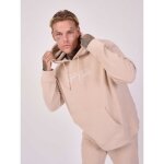 Hoodie cotel simple broderie - project x paris - homme - beige - col capuche - manches longues
