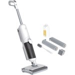 Hoover hw500 - aspirateur balai laveur sans fil eau et poussi�re - double rouleau - moteur haute performance ...