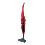 Balai sans sac - hoover - sb 02 - rouge - batteries rechargeables - nettoyage sec