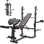Hop - sport banc de musculation pliable r�glable hs - 1065 support dhalt�res entra�neur de jambes banc ...