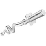 Hop - sport barre de musculation super curl ez en acier chrom� de 120 cm avec filetage diam�tre de 30 ...