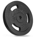 Hop - sport disques de poids en fonte 20 kg ensemble de disques dhalt�res al�sage 30 / 31 mm musculaire ...