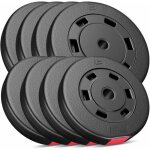 Disques de poids en plastique 60 kg � 31 mm hop - sport disques dhalt�res pour musculation pour barres ...