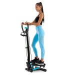 Hop - sport stepper rotatif hs - 055s noble swing side stepper fitness avec poign�es r�glables cordes ...