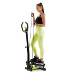 Hop - sport stepper rotatif hs - 055s noble swing side stepper fitness avec poign�es r�glables cordes ...
