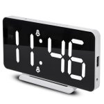 Greenblue - horloge - r�veil avec alarme et fonction thermom�tre - led - blanc
