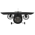 Horloge a poser avion vintage