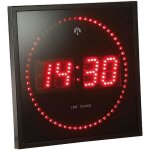 Horloge digitale radio - pilote rouge