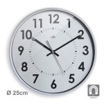 Horloge murale aimant�e � 25 cm - � quartz