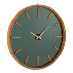 Horloge murale design creva 60cm marron & noir