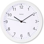 Horloge murale - hama - elba - silencieuse - � 25 cm - design contemporain