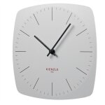 Horloge murale - kienzle - dcf modern - r�glage automatique - m�canisme silencieux - blanc