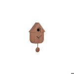 Horloge murale moderne cuckoo bois fonc
