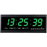 Horloge murale numérique à led avec calendrier et température horloge numérique multifonctionnelle pour ... Horloge murale numérique à led avec calendrier et température horloge numérique multifonctionnelle pour ...
