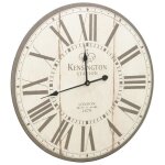 Horloge murale - vintage - londres - 60 cm - mdf - int�rieur