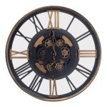 Horloge - pendule - signes grimalt - horloge murale dcorative vintage  engrenages industriels pour ...