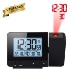 Horloge de projecteur  cran led avec rtro - clairage faire pivoter le rveil pour la chambre  coucher ...