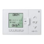Horloge commande somfy chronis io - blanc - intrieur - contemporain