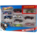 Hot wheels - coffret de 10 v�hicules - coffret petites voitures - 3 ans et + 54886