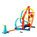 Hot wheels - coffret spirale infernale - track builder - multicolore - dès 6 ans Hot wheels - coffret spirale infernale - track builder - multicolore - dès 6 ans