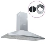 Hotte aspirante 90 cm acier inoxydable