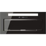 Hotte aspirante int�gr�e - globalo - 596 cm - 4 niveaux de puissance - �clairage led - noir