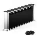 Hotte aspirante - klarstein - royal flush eco - 75 cm - 650 m / h - cee a + + - filtres  charbon actif ...