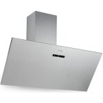 Hotte aspirante klarstein silver lining 90 - t�te libre 90 cm 3 vitesses 568m� / h max classe a - inox ...