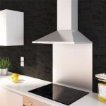 Hotte cuisine murale silverline tessy inox 60 cm