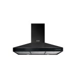 Hotte dcorative murale pyramidale stoves quadrifoglio l 90 cm - noir - 332 m / h - 62 db - 3 vitesses ...