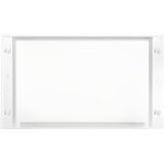Hotte dcorative - novy - pureline 6831 - plafond - evacuation & recyclage - inox