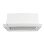 Gurari hotte � d�flecteur plat gch 117 wh prime hotte aspirante encastrable 60 cm en blancblanc verre ...