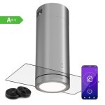 Hotte ilot - klarstein - beretta premium - dbit dair 650 m / h - 3 modes - clairage led