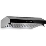 Hotte murale aspirante klarstein purista americana 60cm - noir