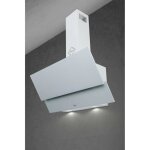 Hotte murale gurari gch 268 wh 6 prime + filtre � charbon hotte aspirante design 60 cm verre blanc1000m� ...