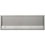 Hotte tlescopique novy 655 - gris - 90 cm - evacuation - 39 db